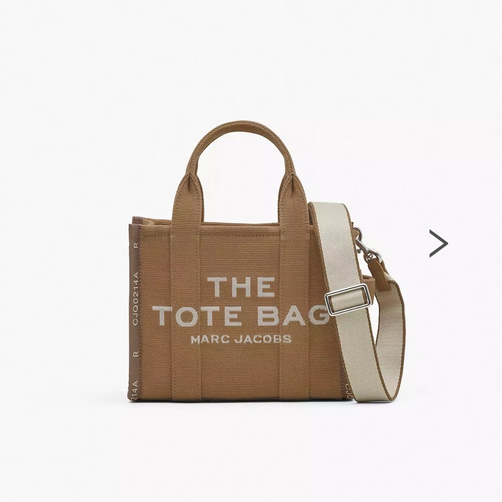 Marc Jacobs Brown Tote with White Label
